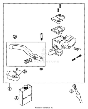 Hand Brake Cylinder Schematic