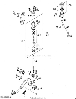 Rear Brake Control Schematic