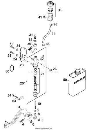 Rear Brake Control Schematic