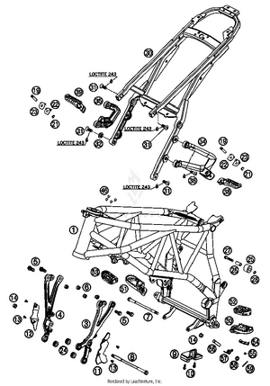 Frame, Sub Frame Schematic