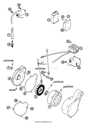 Ignition System Kokusan Schematic
