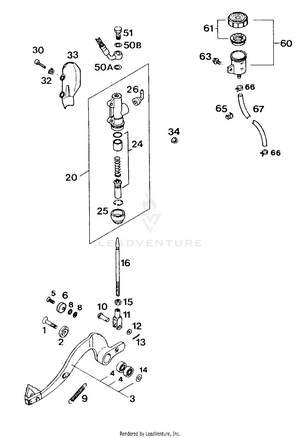 Rear Brake Control Schematic