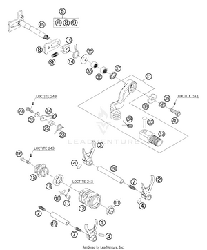 Shifting Mechanism Schematic