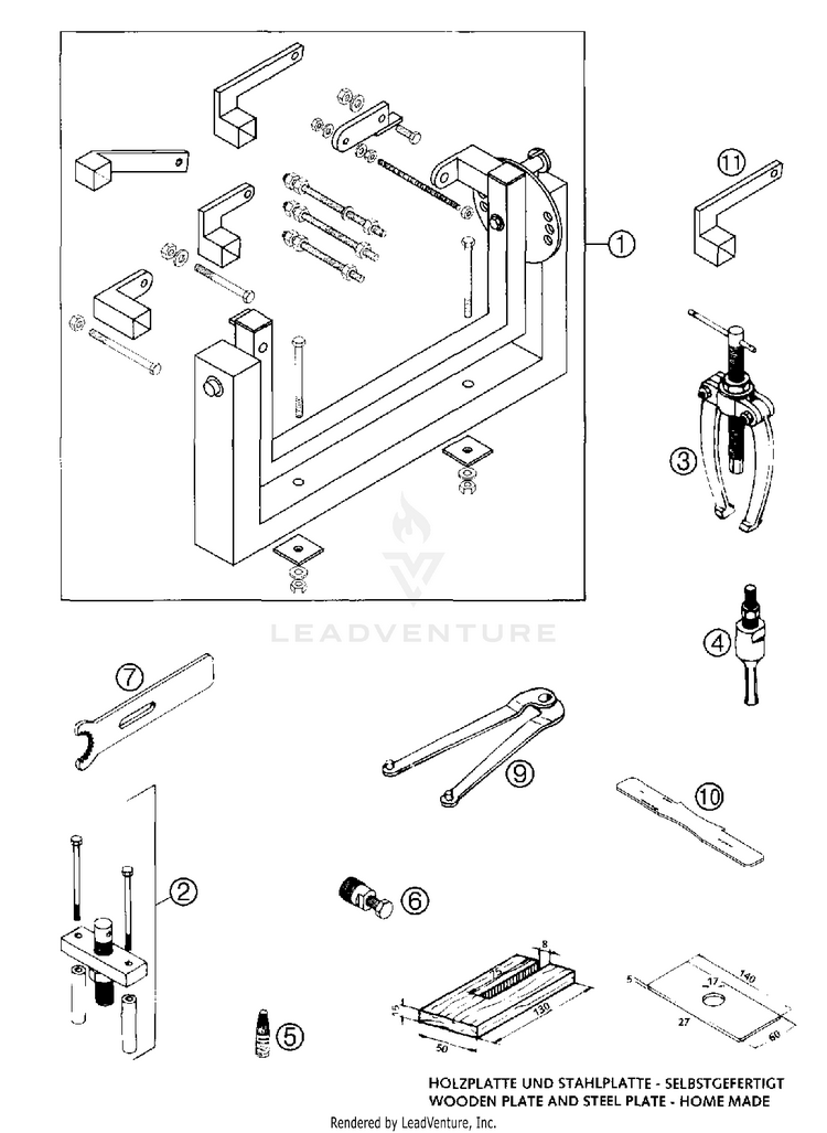 Special Tools Schematic