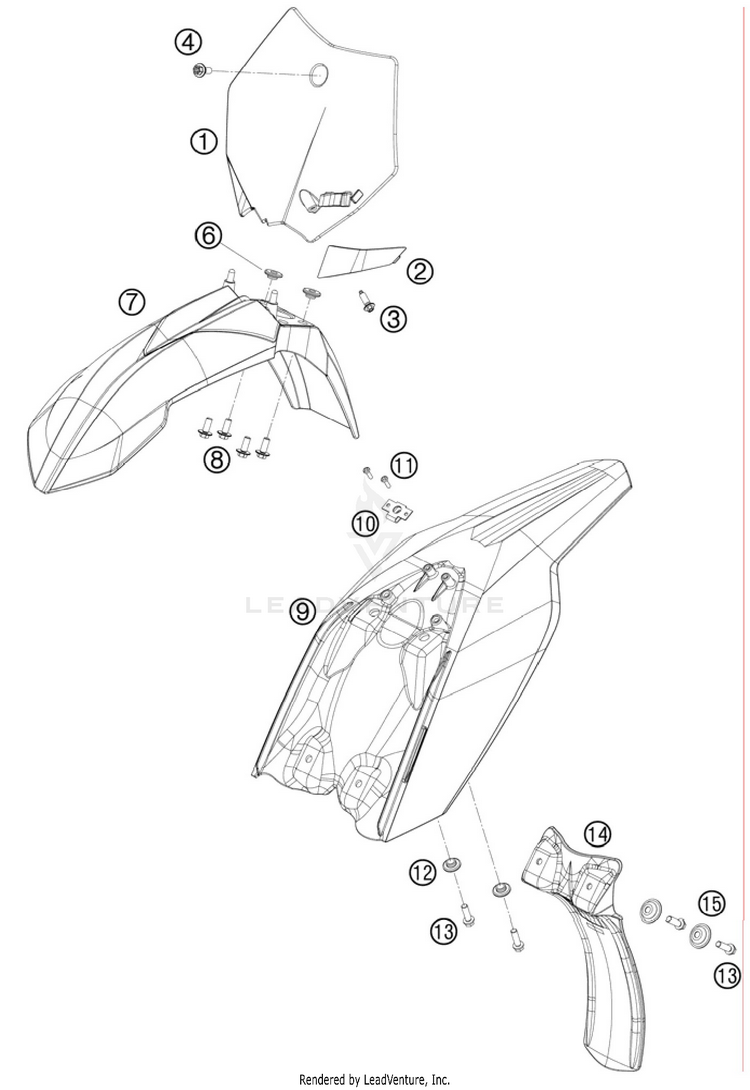 Mask, Fenders 50 SX Mini Chassis - 2011 Schematic