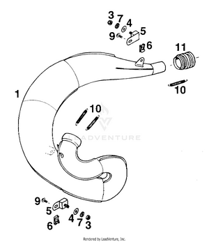 Exhaust Pipe Schematic