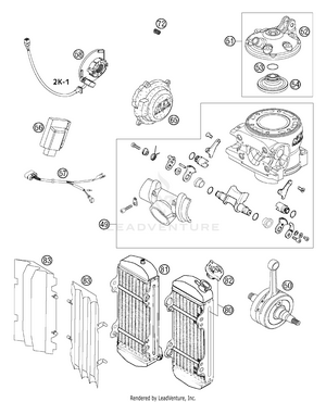 New Parts Engine Schematic