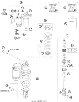 Shock Absorber Schematic