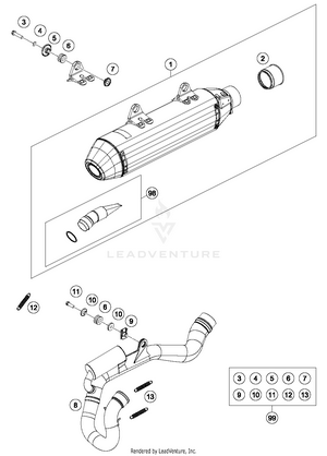 Exhaust System Schematic