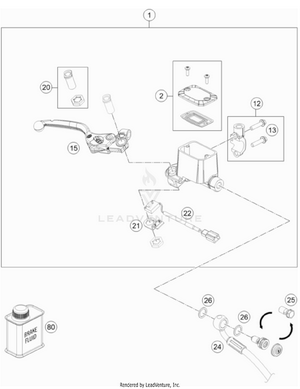 Front Brake Control Schematic