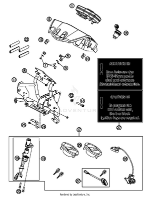 Instruments, Lock System Schematic