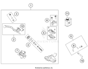 Front Brake Control Schematic