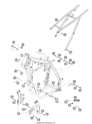 Frame, Sub Frame Schematic
