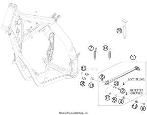 Side / Center Stand Schematic