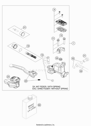 Front Brake Control Schematic