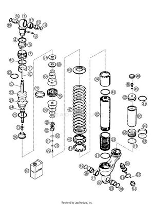 Shock Absorber Wp Disassembled Schematic