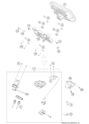 Instruments / Lock System Schematic