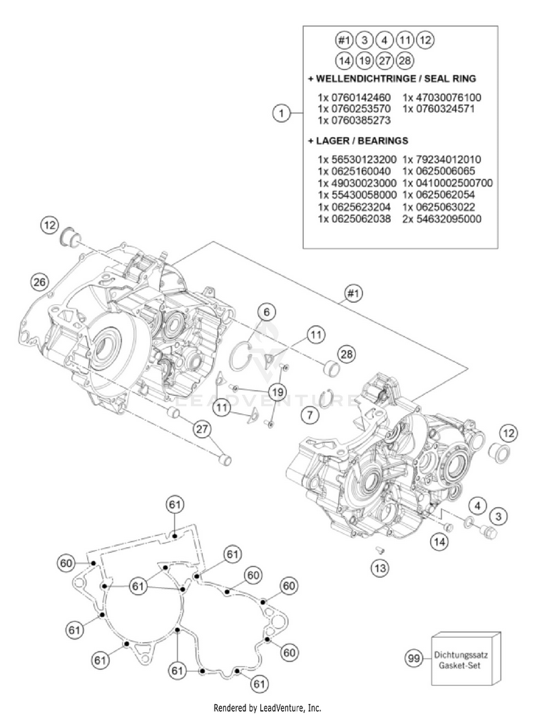 Engine Case Schematic