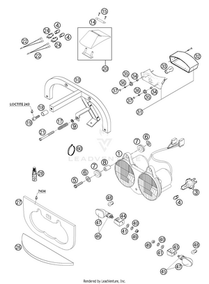 Head Light, Lights Schematic