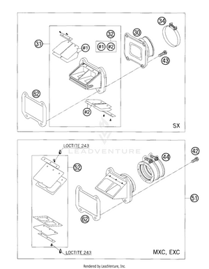 Reed Valve Case Schematic