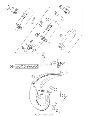 Exhaust System Schematic