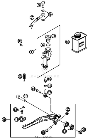 Rear Brake Control Schematic