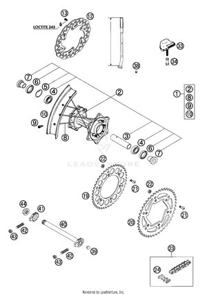 Rear Wheel Schematic
