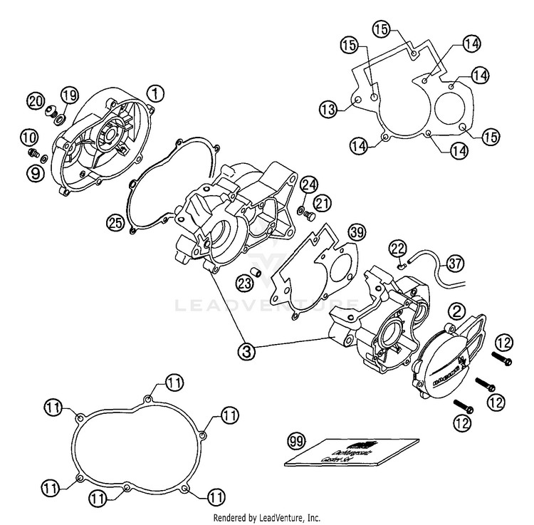 Engine Case Schematic