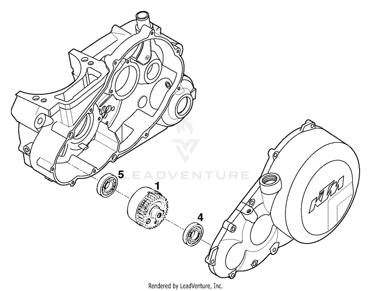 Balancer Shaft 620 R Engine - 1998 Schematic