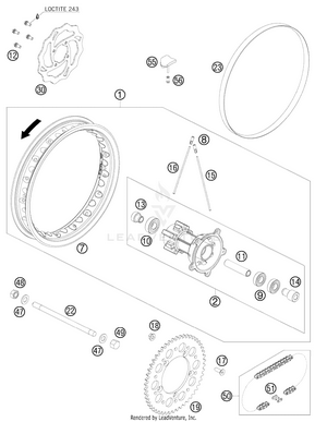 Rear Wheel Schematic