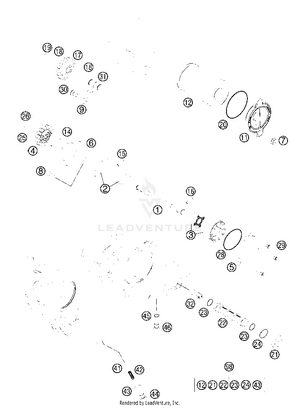 Lubricating System Schematic