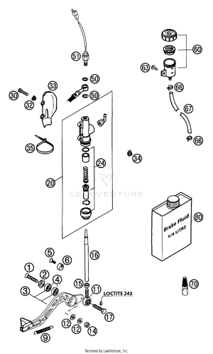 Rear Brake Control Schematic