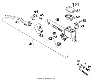 Handbrake Cylinder Schematic