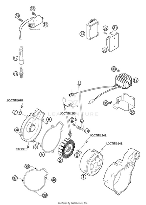 Ignition System Kokusan Schematic