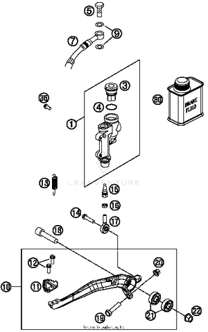 Rear Brake Control Schematic