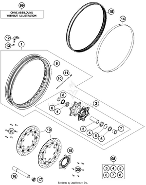 Front Wheel Schematic