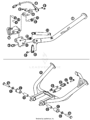 Side/center Stand Schematic