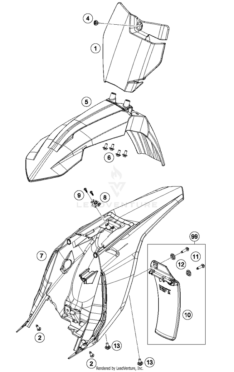 Mask, Fenders 65 SX MINI CHASSIS - 2018 Schematic