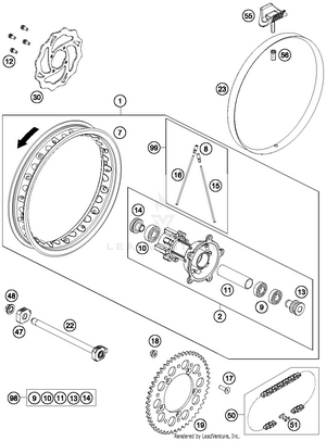 Rear Wheel Schematic