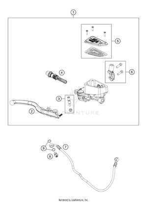 Front Brake Control Schematic