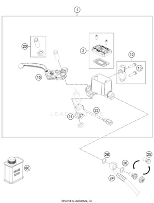 Front Brake Control Schematic