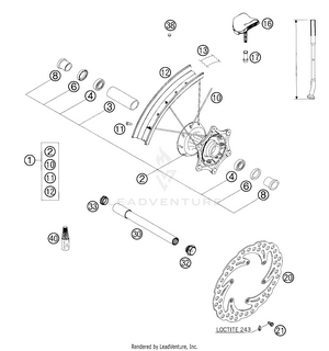 Front Wheel 21