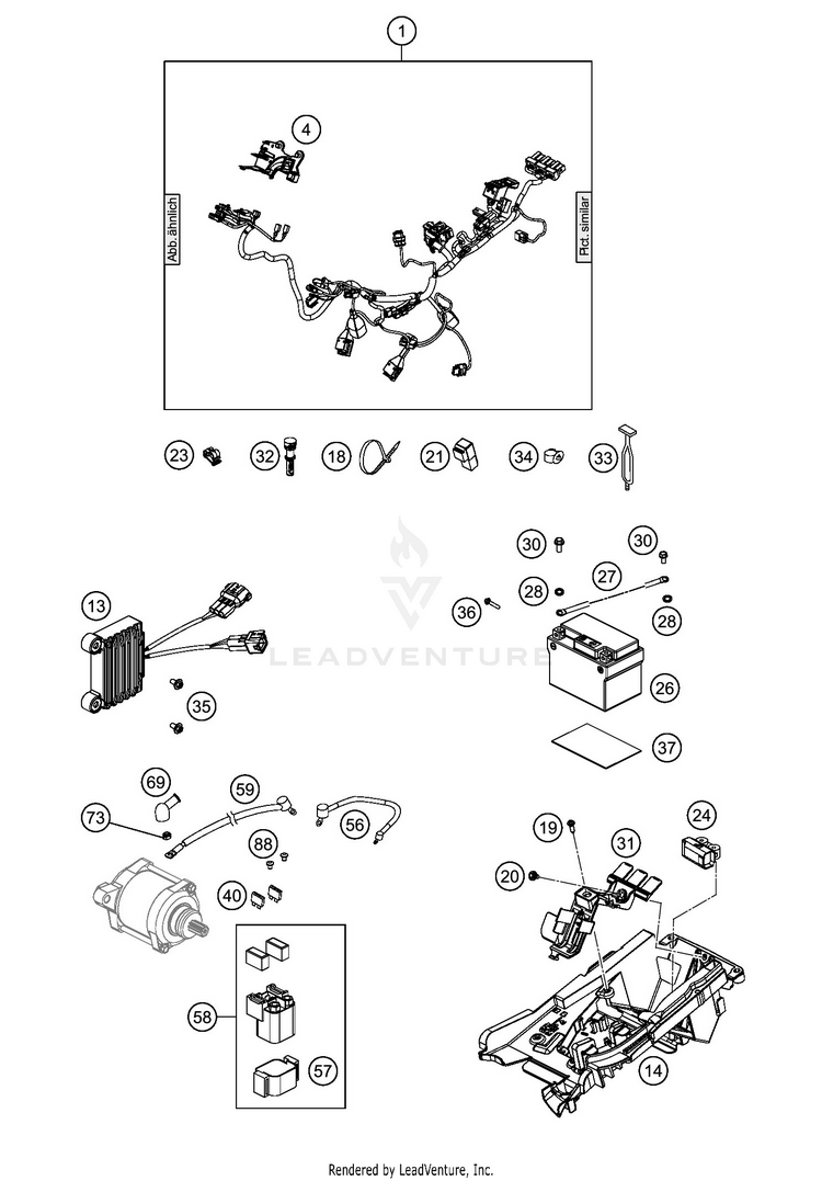 Wiring Harness 300 XC-W TPI CHASSIS - 2020 Schematic