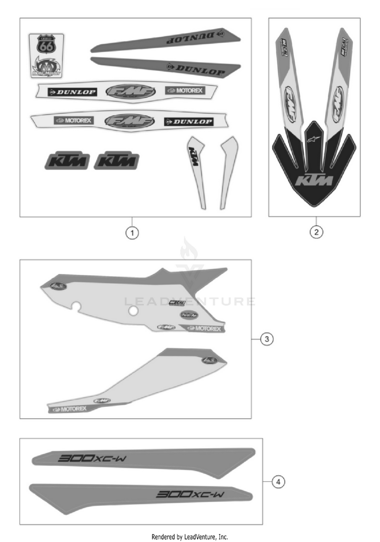 Dekor 300 XC-W FACTORY EDITION CHASSIS - 2025 Schematic