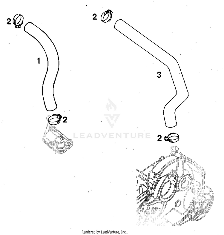 Breather System 620 RXC Engine - 1996 Schematic