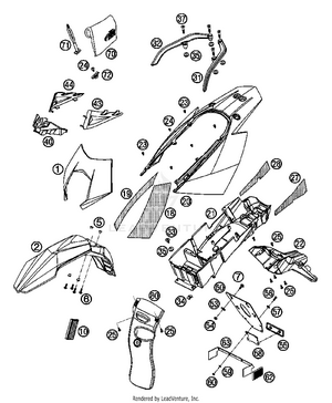 Mask,fenders Schematic