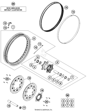 Front Wheel Schematic