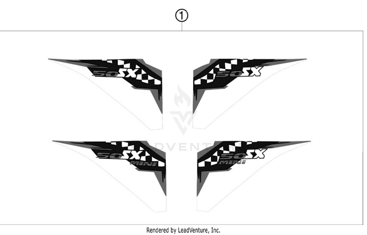 Decal 50 SX Chassis - 2011 Schematic