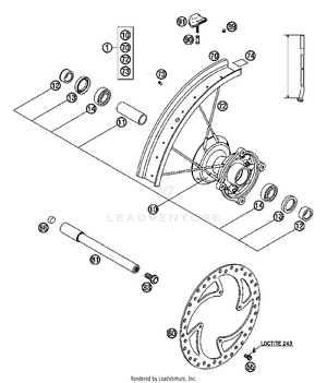 Front Wheel Schematic