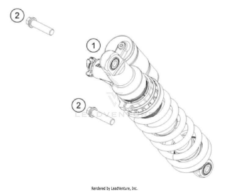 Federbein 300 XC-W FACTORY EDITION CHASSIS - 2025 Schematic